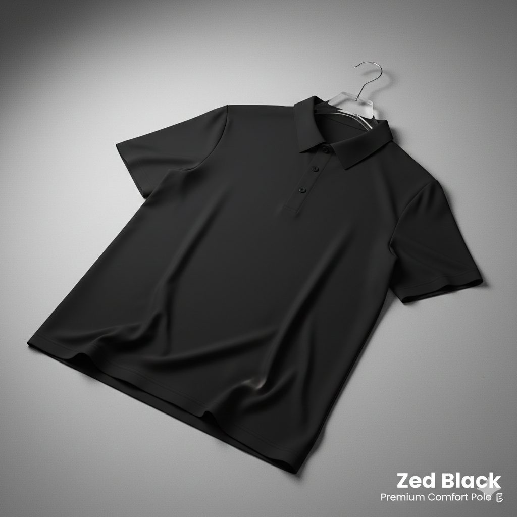 Poly Cotton Solid Half Sleeves Mens Polo T-shirt (Pack of 4)