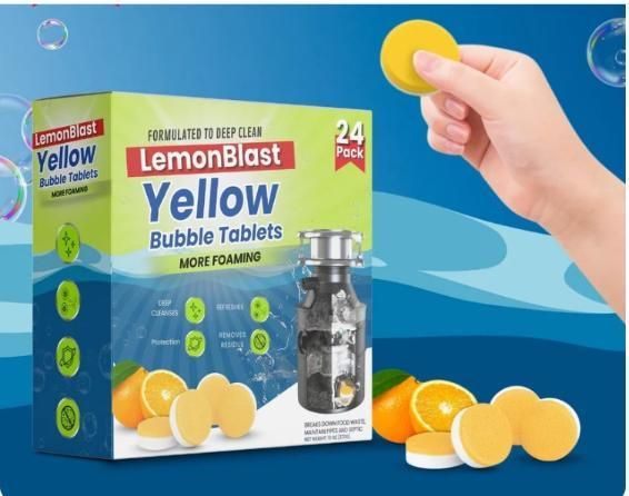 LemonBlast Yellow Bubble Tablets(BUY 12 GET 12 FREE)