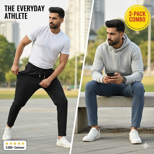 Men's NS Lycra Track Pants-Combo Pack of 2|Bestseller🔥